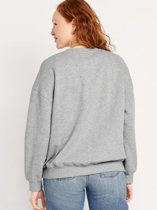 SoComfy Oversized Tunic Sweatshirt