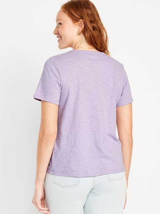 EveryWear Slub-Knit Graphic T-Shirt