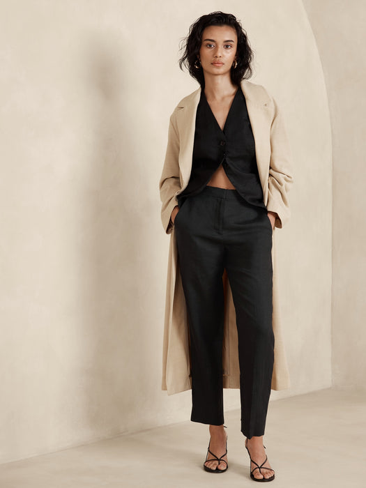 Lina Slim Linen Pant