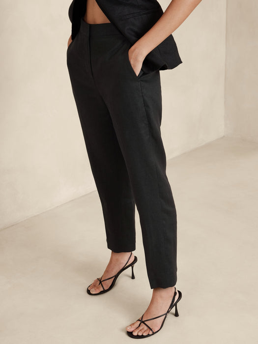 Lina Slim Linen Pant