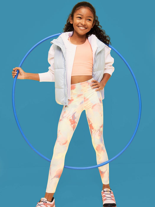 High-Waisted PowerSoft 7/8 Leggings for Girls