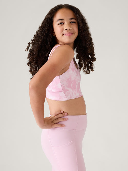 Athleta Girl Free Flow Crop Bra