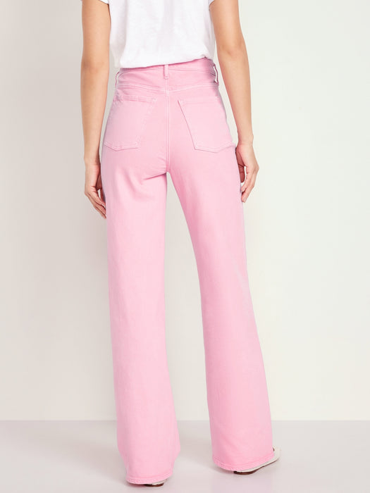 Extra High-Waisted Wide-Leg Jeans