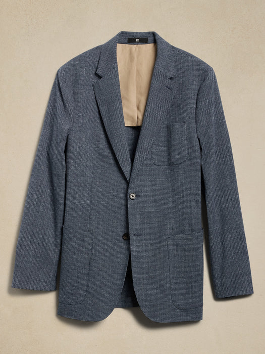 Italian Stretch-Cotton Suit Jacket