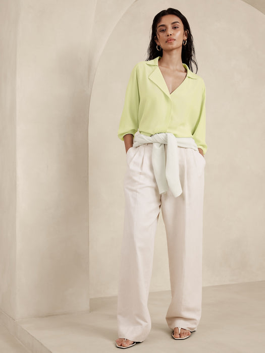 Dona Silk Dolman Top