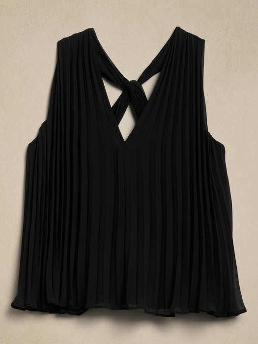 Odetta Pleated Top