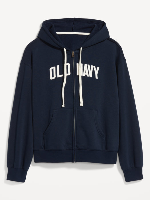 Logo Zip Hoodie
