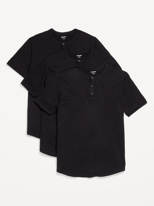 3-Pack Henley T-Shirt