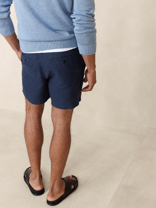 Lino 5" Linen Short