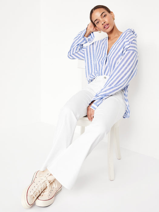 High-Waisted Wow Flare Jeans