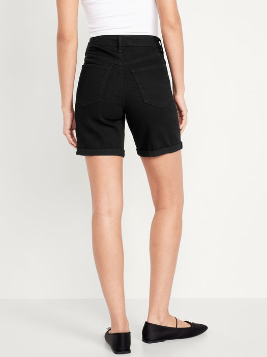 High-Waisted Wow Jean Shorts -- 7-inch inseam
