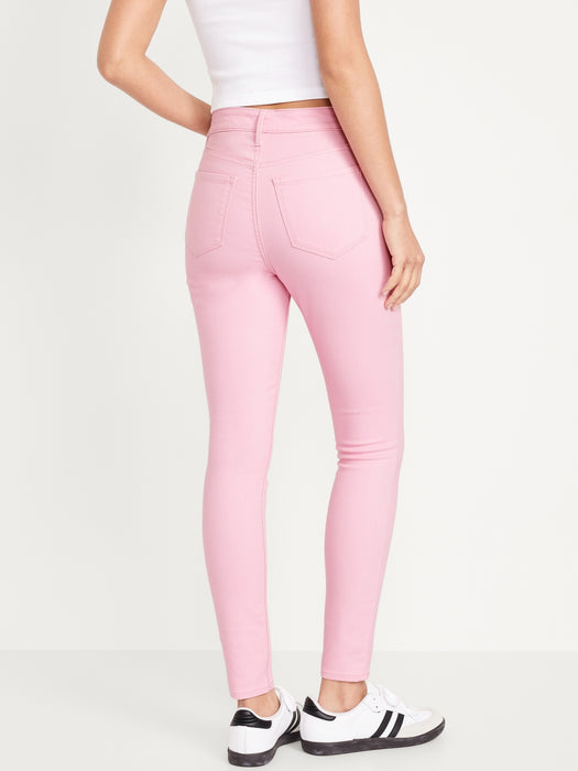 High-Waisted Wow Skinny Jeans