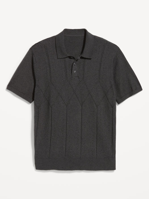 Classic Fit Polo Sweater