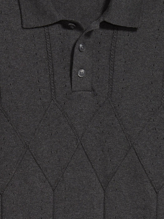 Classic Fit Polo Sweater