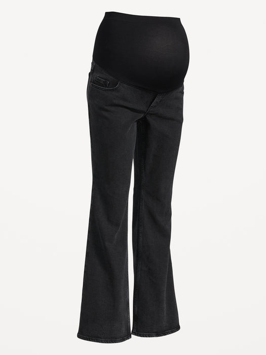 Maternity Full-Panel Flare Jeans