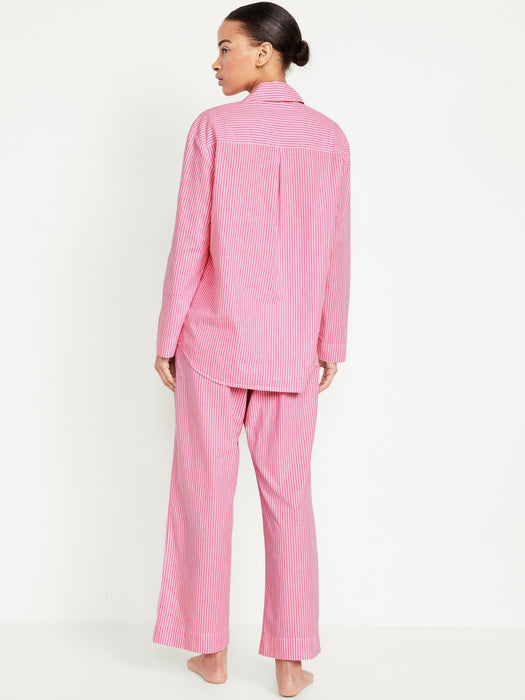Poplin Pajama Pant Set