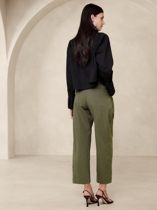 Avila Barrel-Leg Pant