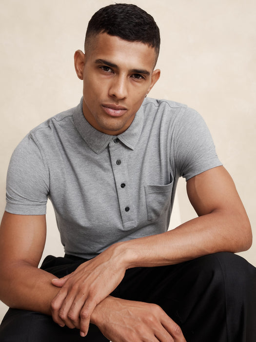 Luxury-Touch Pique Polo