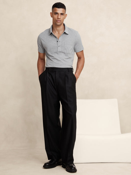 Luxury-Touch Pique Polo