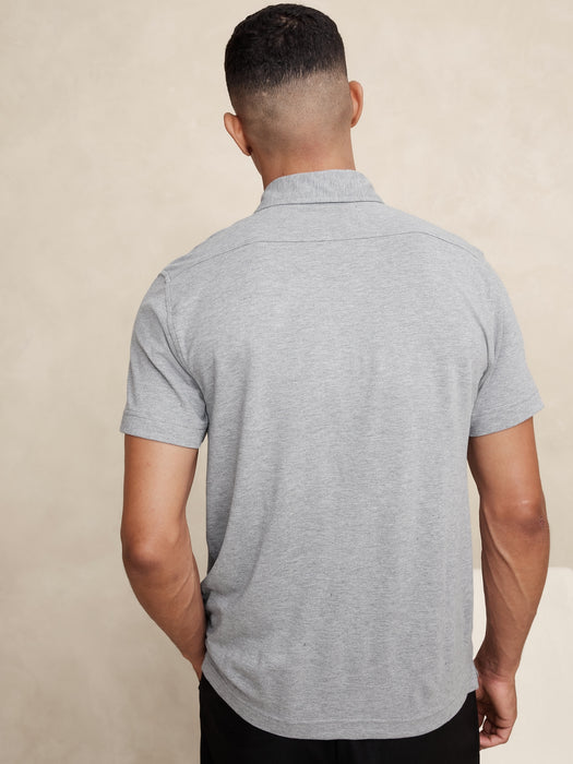 Luxury-Touch Pique Polo