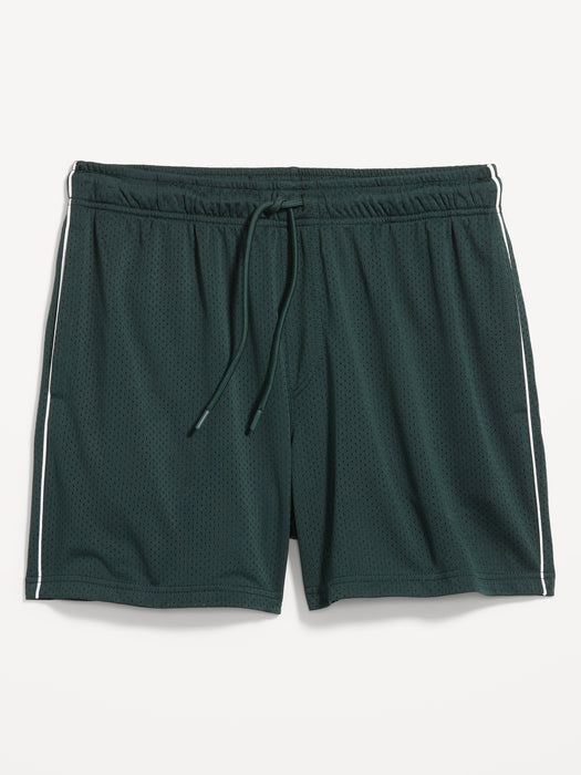 Mesh Performance Shorts -- 5-inch inseam