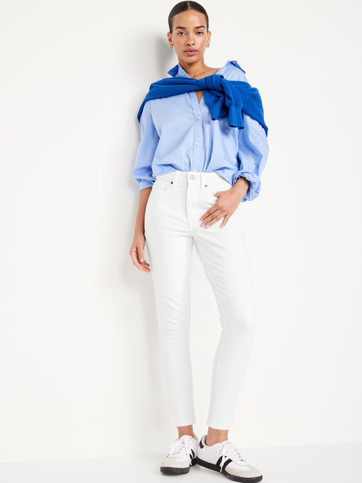 High-Waisted OG Straight Ankle Jeans