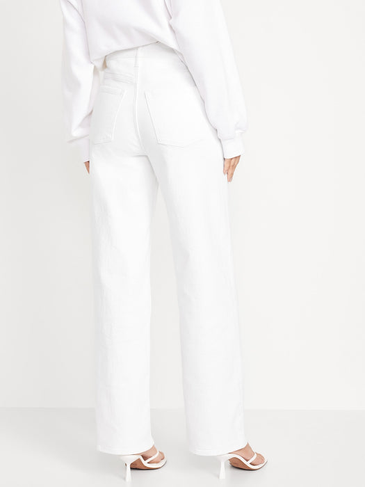 Extra High-Waisted Wide-Leg Jeans