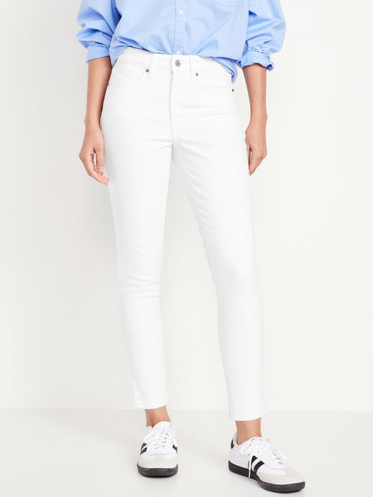 High-Waisted OG Straight Ankle Jeans