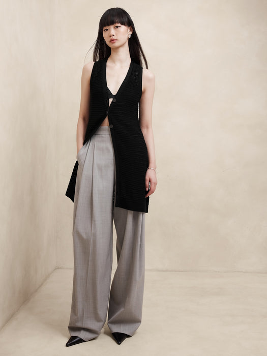 Janie Cotton Sweater Vest