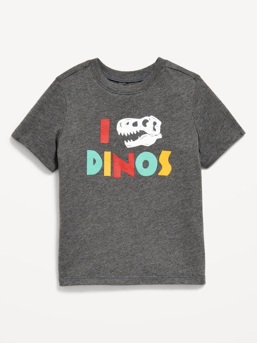 Kurzärmliges Grafik-T-Shirt für Kleinkinder