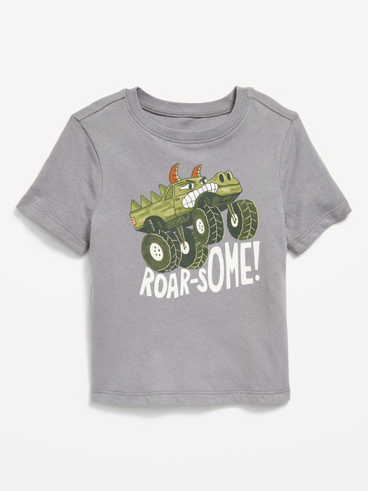 Kurzärmeliges Grafik-T-Shirt für Kleinkinder