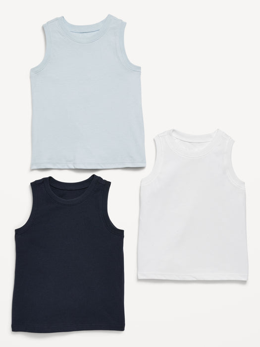 Tank Top 3-Pack for Toddler Boys