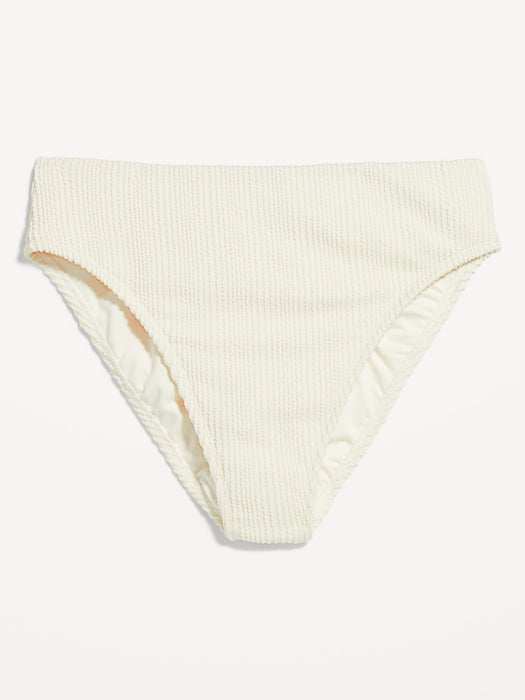 Extra High-Waisted French-Cut Bikini Swim Bottoms