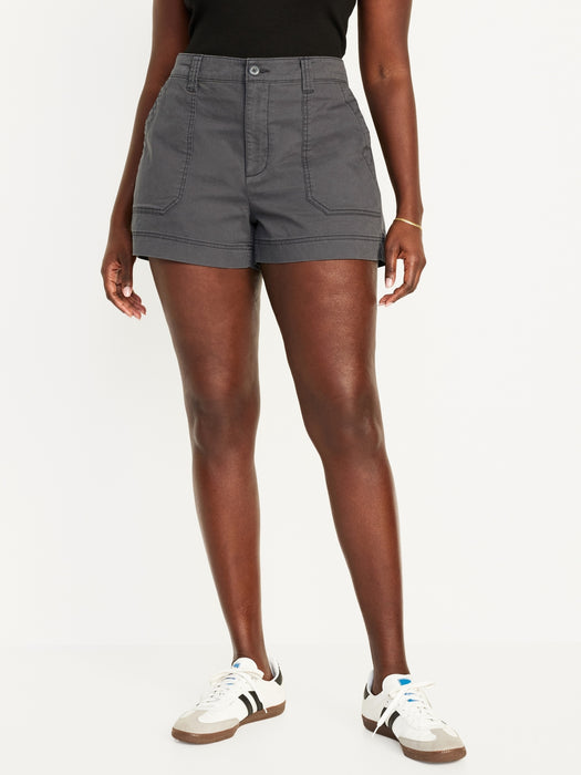 High-Waisted OGC Chino Shorts -- 3.5-inch inseam