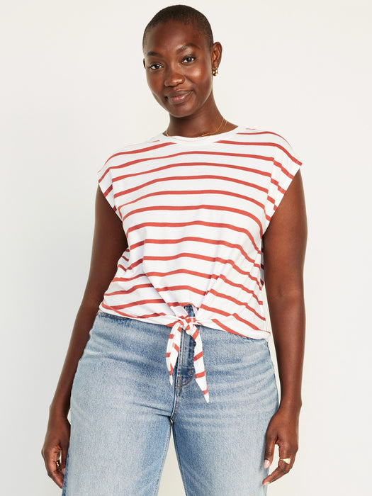 EveryWear Tie-Front Top