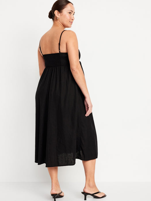 Maternity Cami Midi Dress