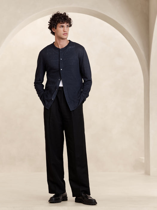 Linen Button-Down Shirt