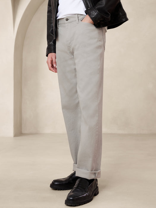 Slim Linen-Cotton Traveler Pant