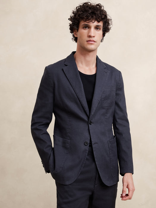 Traveler Linen-Cotton Blazer