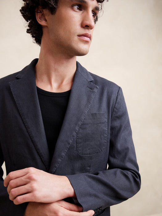 Traveler Linen-Cotton Blazer