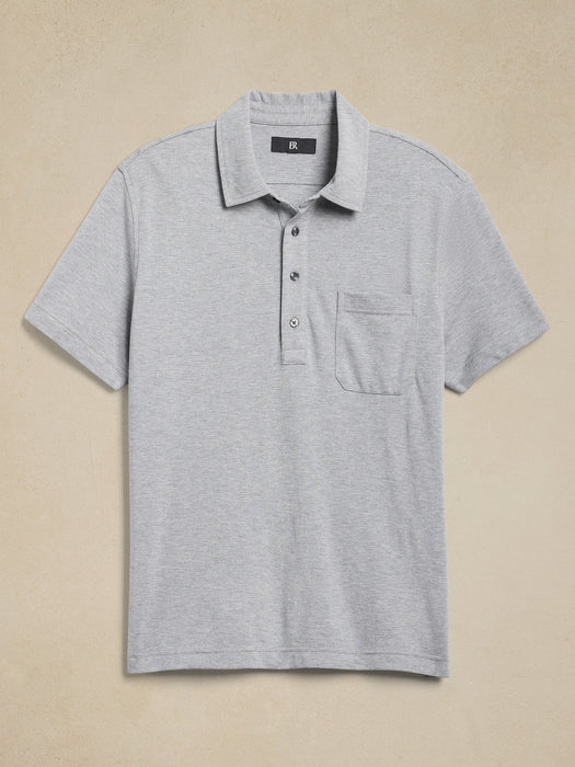 Luxury-Touch Pique Polo