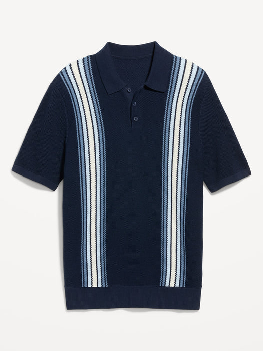 Classic Fit Polo Sweater