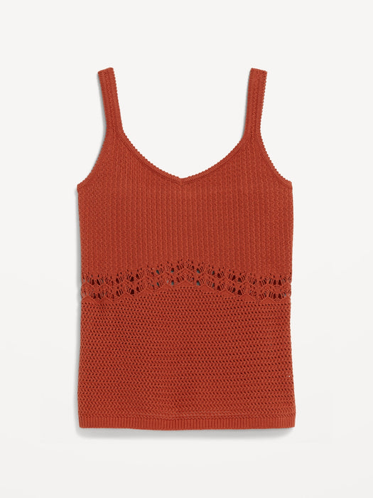 Sweater-Knit Tank Top