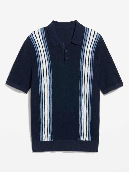 Classic Fit Polo Sweater
