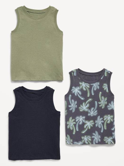 Tank Top 3-Pack for Toddler Boys
