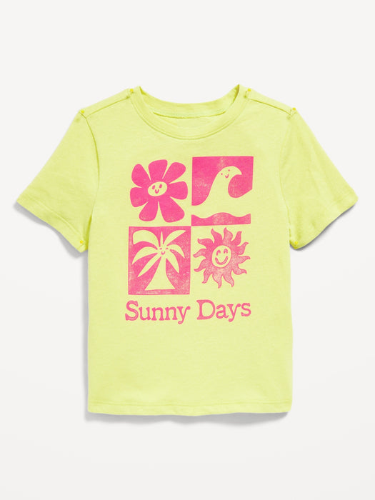 Short-Sleeve Graphic T-Shirt for Toddler Girls