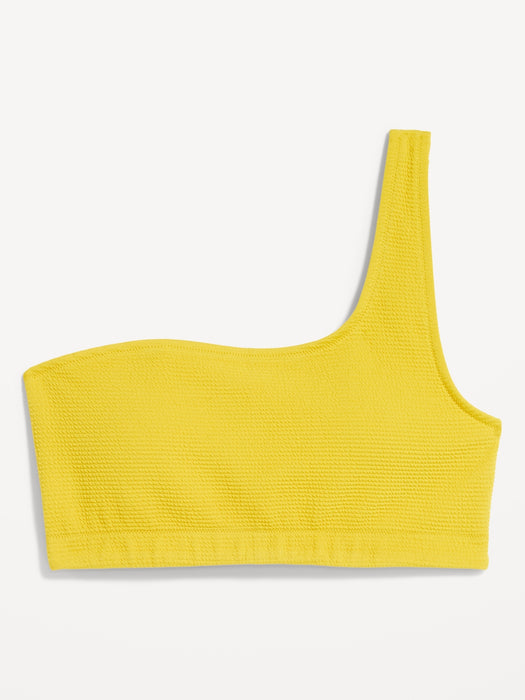 One-Shoulder Bikini Swim Top