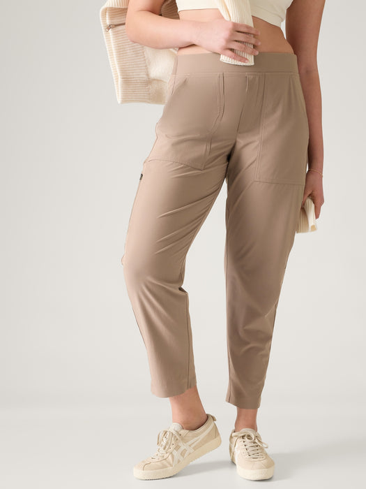 Brooklyn Mid Rise Ankle Utility Pant