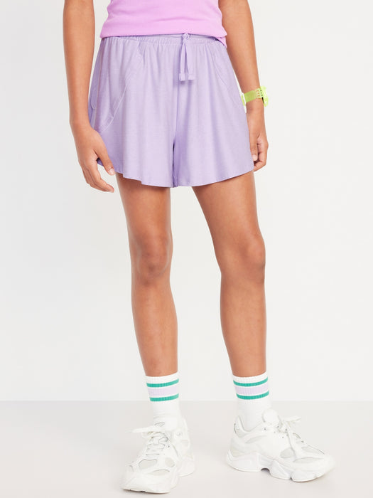 High-Waisted Cloud 94 Soft Go-Dry Shorts for Girls