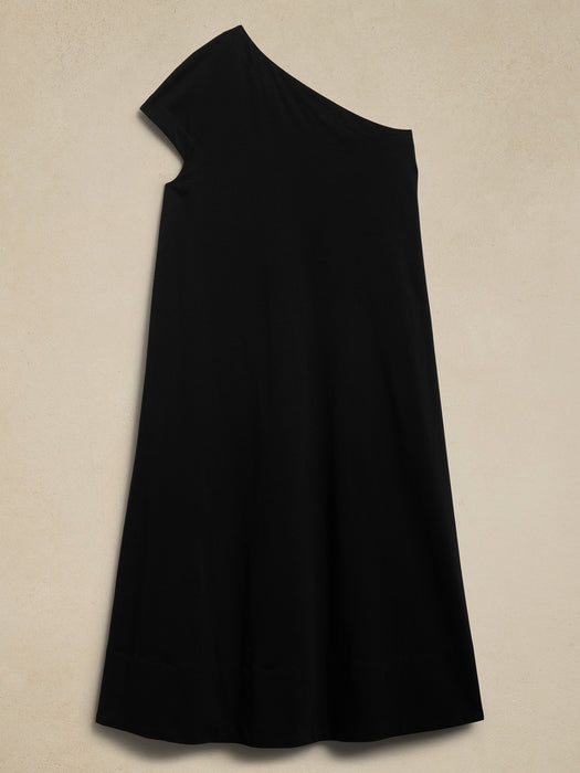Odile One-Shoulder Knit Dress